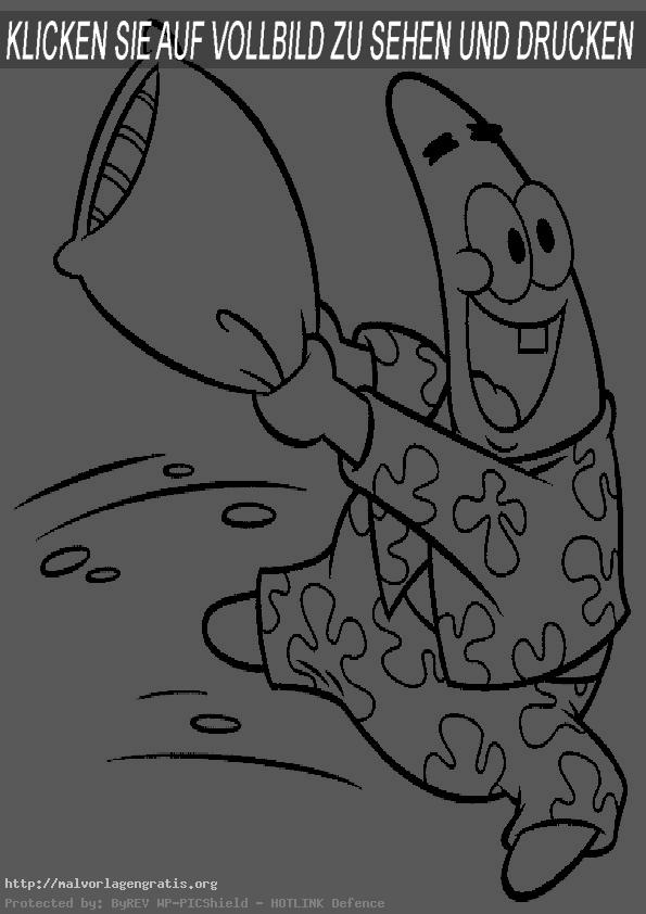Malvorlagen Sponge bob-1